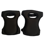 Garden Sponge Knee Pads, Neoprene Anti-Slip Kneeling Cushions, for Gardening, Housework &Outdoor Work (1 Pair) - Black
