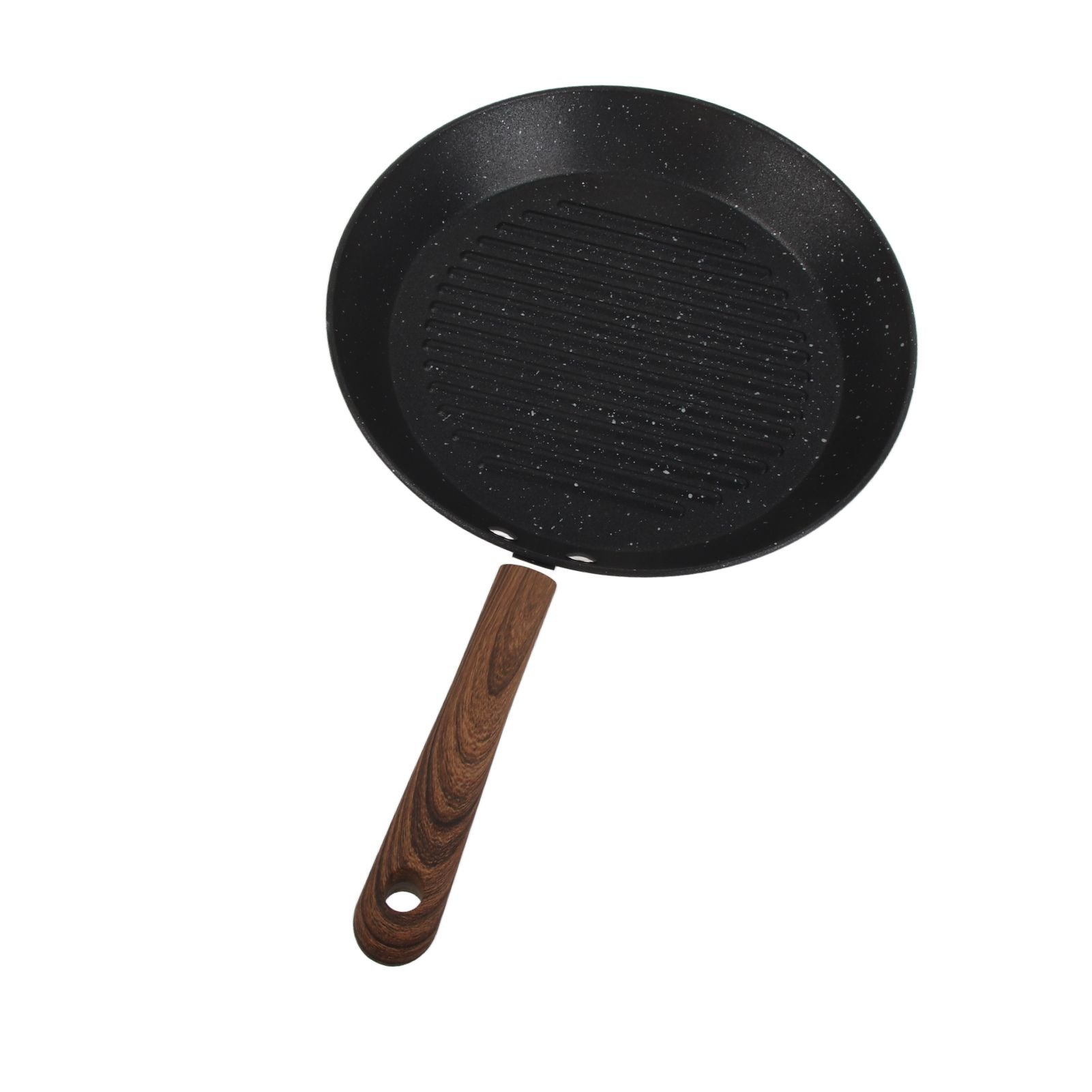 Round Grill Pan Universal Non Stick Multifunctional Flat Bottom Frying Pan for Breakfast Secondary image