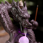 Ceramic Chinese Auspicious Dragon Backflow Incense Burner