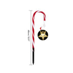 Outdoor Solar Garden Lamp Waterproof Solar Christmas Cane Stake Light Lawn Yard Ornament for Indoor or Outdoor