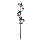 Solar Iron Lawn Lamp Waterproof Garden Stake Light Patio Decoration Landscape Light