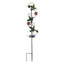 Solar Iron Lawn Lamp Waterproof Garden Stake Light Patio Decoration Landscape Light