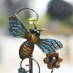 Solar Iron Lawn Lamp Waterproof Garden Stake Light Patio Decoration Landscape Light
