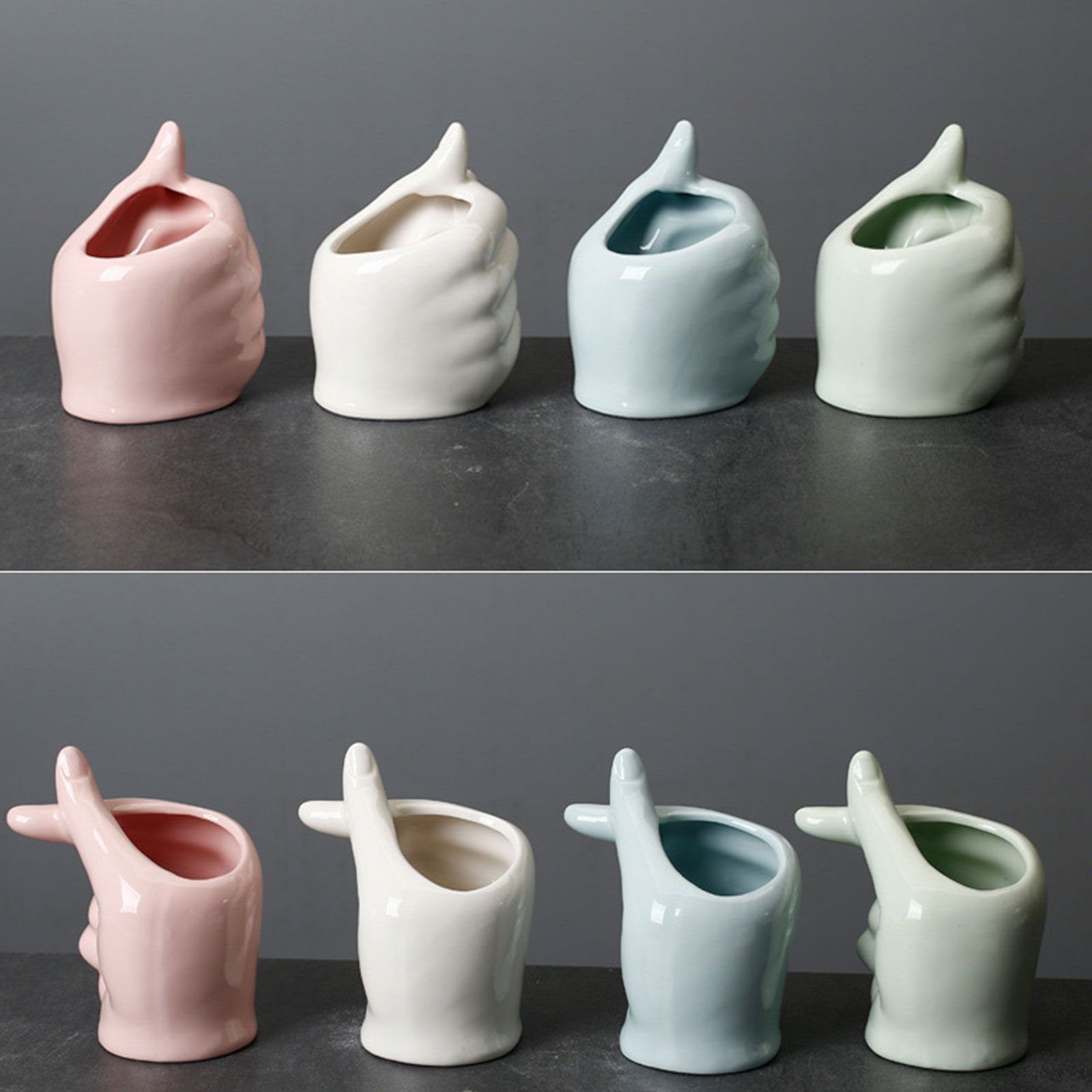 Gardening Succulent Pot Ceramic Indoor Tabletop Plant Pot Home Decoration