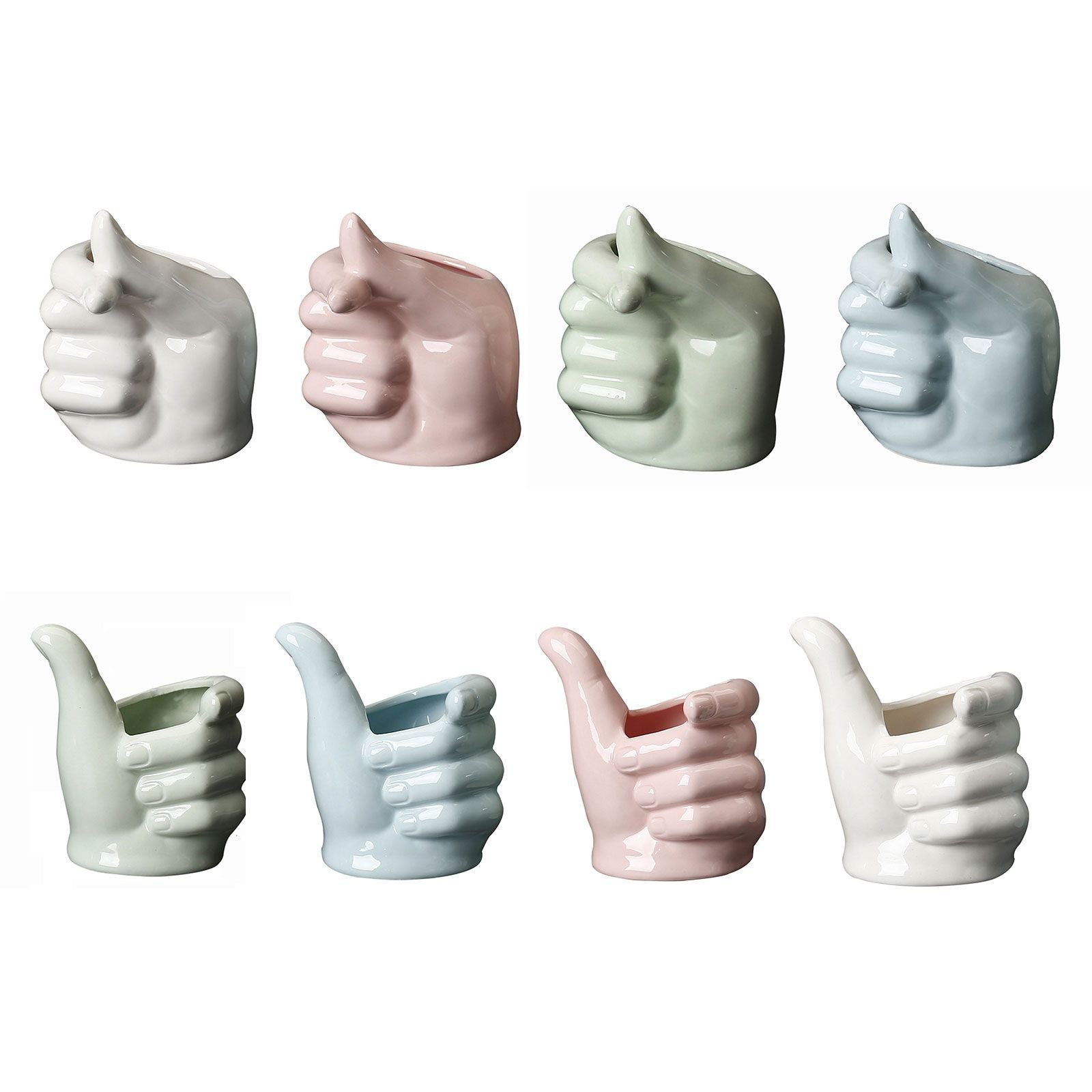 Gardening Succulent Pot Ceramic Indoor Tabletop Plant Pot Home Decoration