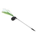 Solar Powered Flower Lights Waterproof Outdoor Solar Garden Stake Lights for Garden Patio BackyardWhite Color