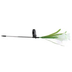 Solar Powered Flower Lights Waterproof Outdoor Solar Garden Stake Lights for Garden Patio BackyardWhite Color