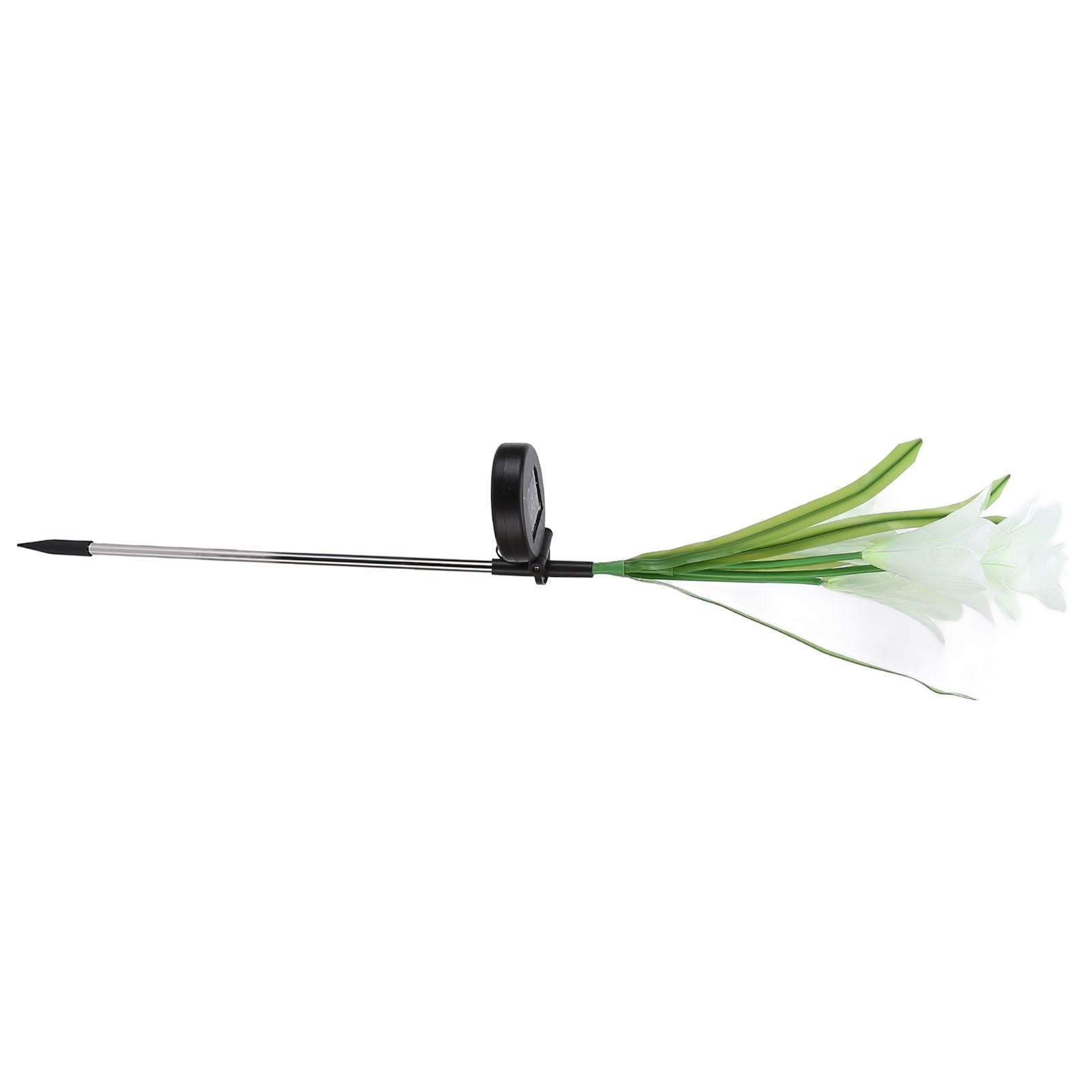 Solar Powered Flower Lights Waterproof Outdoor Solar Garden Stake Lights for Garden Patio BackyardWhite Color