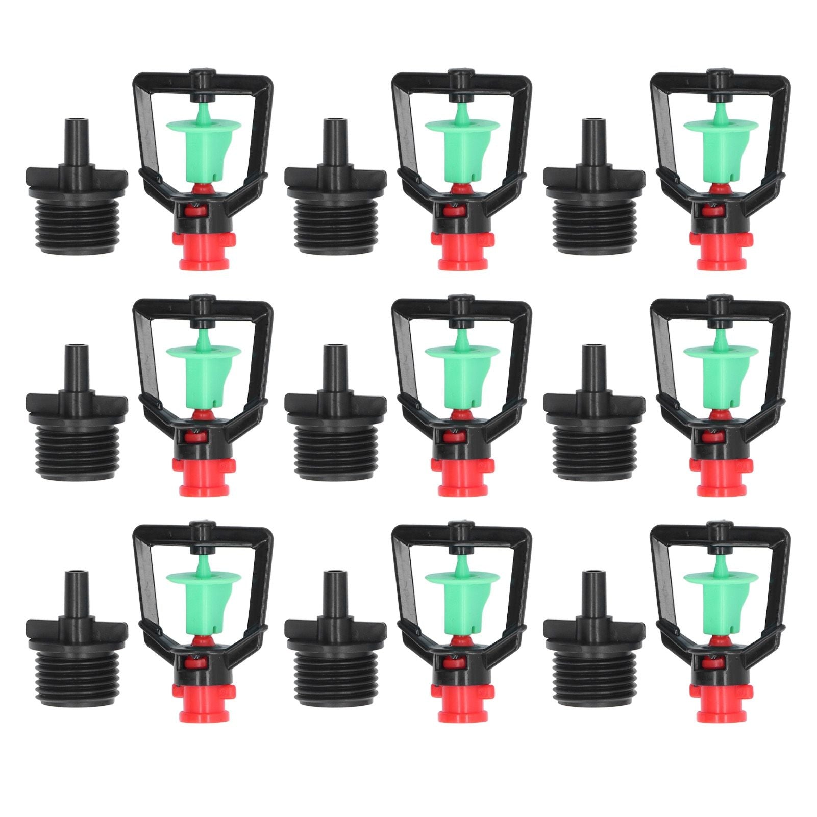 360° Hanging Rotating Refraction Nozzle Misting Sprayer Atomization Nozzle Irrigation Tool G1/2 Male Thread