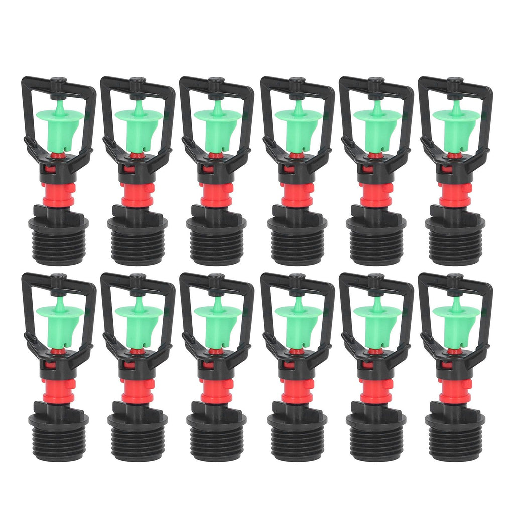 360° Hanging Rotating Refraction Nozzle Misting Sprayer Atomization Nozzle Irrigation Tool G1/2 Male Thread