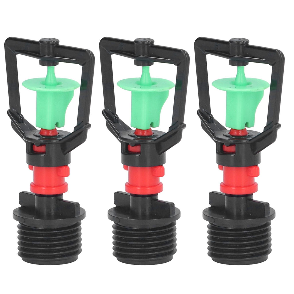 360° Hanging Rotating Refraction Nozzle Misting Sprayer Atomization Nozzle Irrigation Tool G1/2 Male Thread