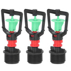 360° Hanging Rotating Refraction Nozzle Misting Sprayer Atomization Nozzle Irrigation Tool G1/2 Male Thread