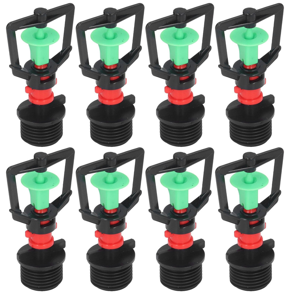 360° Hanging Rotating Refraction Nozzle Misting Sprayer Atomization Nozzle Irrigation Tool G1/2 Male Thread