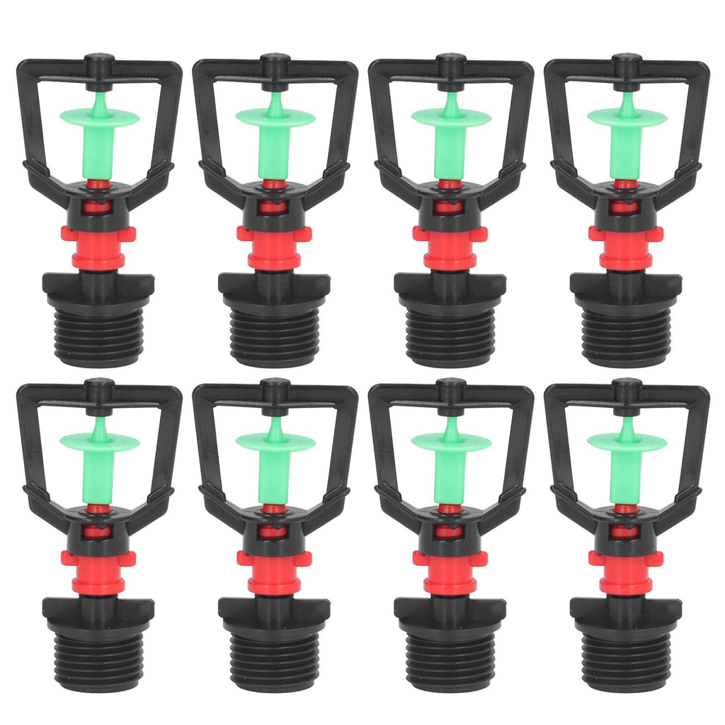 360° Hanging Rotating Refraction Nozzle Misting Sprayer Atomization Nozzle Irrigation Tool G1/2 Male Thread