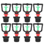 360° Hanging Rotating Refraction Nozzle Misting Sprayer Atomization Nozzle Irrigation Tool G1/2 Male Thread