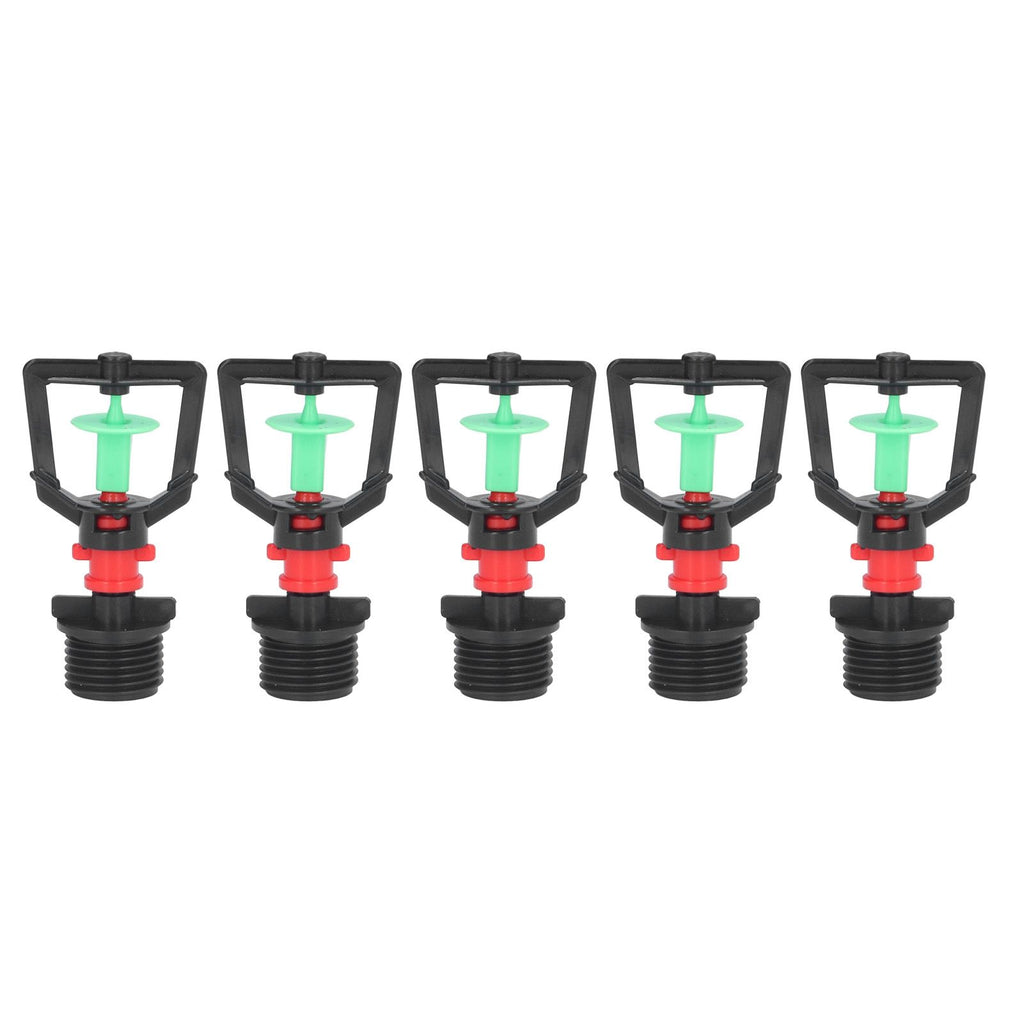 360° Hanging Rotating Refraction Nozzle Misting Sprayer Atomization Nozzle Irrigation Tool G1/2 Male Thread