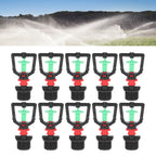 360° Hanging Rotating Refraction Nozzle Misting Sprayer Atomization Nozzle Irrigation Tool G1/2 Male Thread