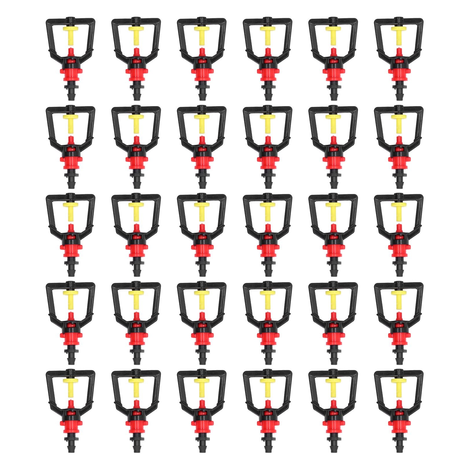 30 Sets Irrigation Sprinkler Water Saving Plastic Nozzle Connector Kit Garden Lawn Accessories Main image