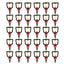 30 Sets Irrigation Sprinkler Water Saving Plastic Nozzle Connector Kit Garden Lawn Accessories