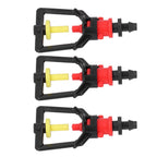 30 Sets Irrigation Sprinkler Water Saving Plastic Nozzle Connector Kit Garden Lawn Accessories