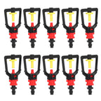 30 Sets Irrigation Sprinkler Water Saving Plastic Nozzle Connector Kit Garden Lawn Accessories