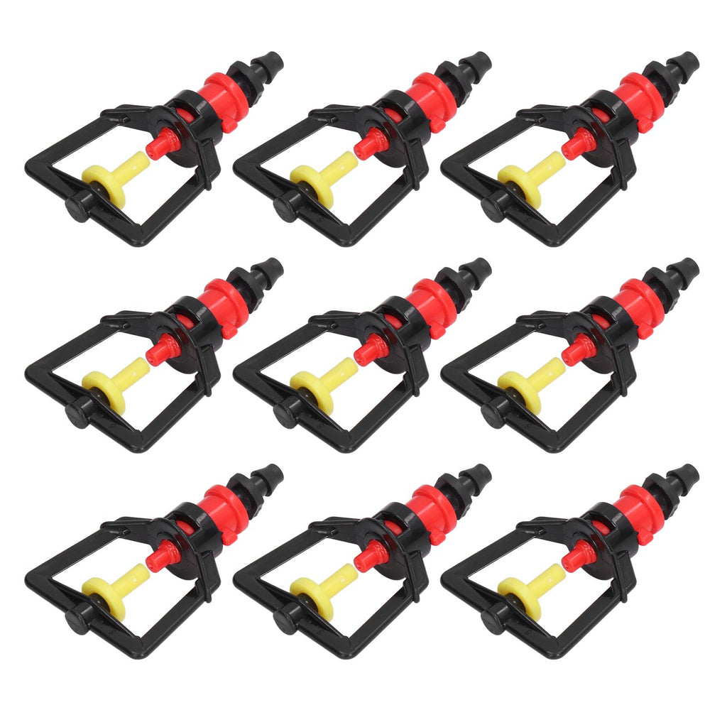 30 Sets Irrigation Sprinkler Water Saving Plastic Nozzle Connector Kit Garden Lawn Accessories