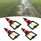 30 Sets Irrigation Sprinkler Water Saving Plastic Nozzle Connector Kit Garden Lawn Accessories