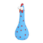 Chicken Statue Long Neck Microlandschaft Hand Crafted Resin Animal Garden Statues for Garden Yard Art DecorationBlue