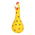 Chicken Statue Long Neck Microlandschaft Hand Crafted Resin Animal Garden Statues for Garden Yard Art DecorationYellow