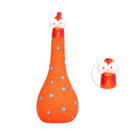 Chicken Statue Long Neck Microlandschaft Hand Crafted Resin Animal Garden Statues for Garden Yard Art DecorationOrange