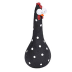 Chicken Statue Long Neck Microlandschaft Hand Crafted Resin Animal Garden Statues for Garden Yard Art DecorationBlack