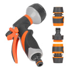 Garden Hose Nozzle Adjustable Ergonomic Tool Free Water Hose Nozzle Sprayer for Outdoor Car Washing Garden Irrigation