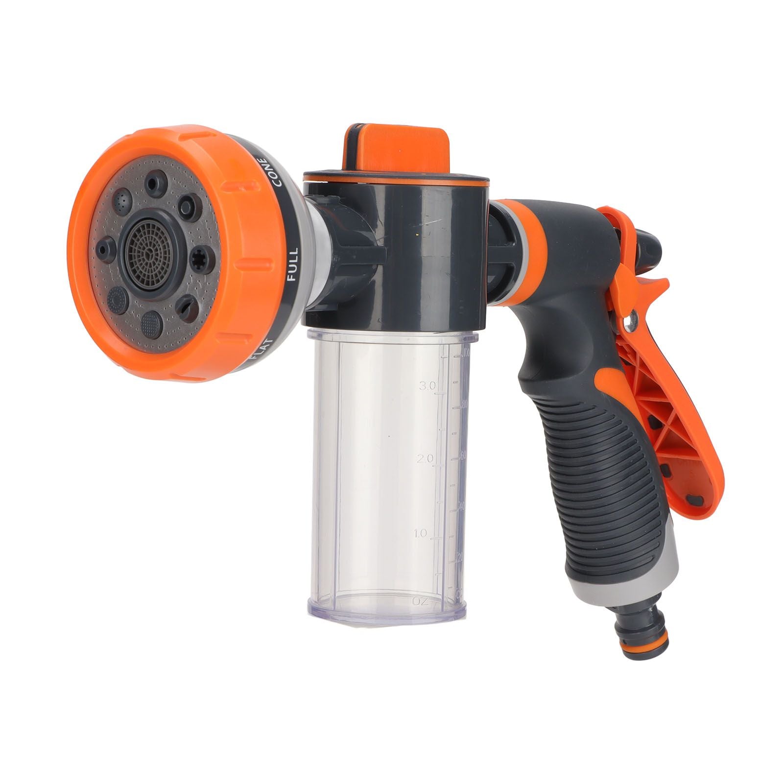 Garden Hose Nozzle 8 Spray Pattern Hose Hand Sprayer for Flowers Watering Car Wash Pet Shower Secondary image