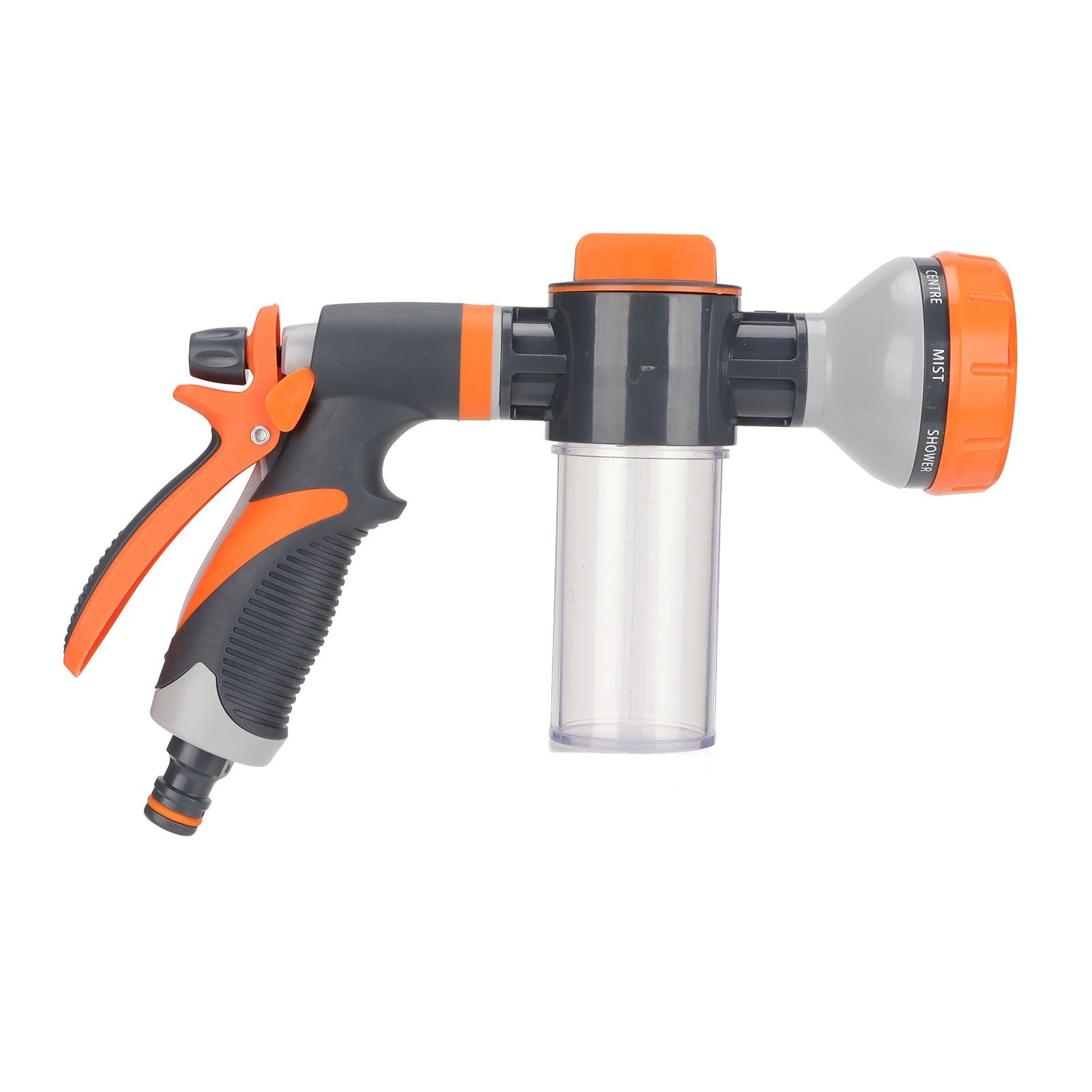 Garden Hose Nozzle 8 Spray Pattern Hose Hand Sprayer for Flowers Watering Car Wash Pet Shower