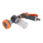 Garden Hose Nozzle 8 Spray Pattern Hose Hand Sprayer for Flowers Watering Car Wash Pet Shower