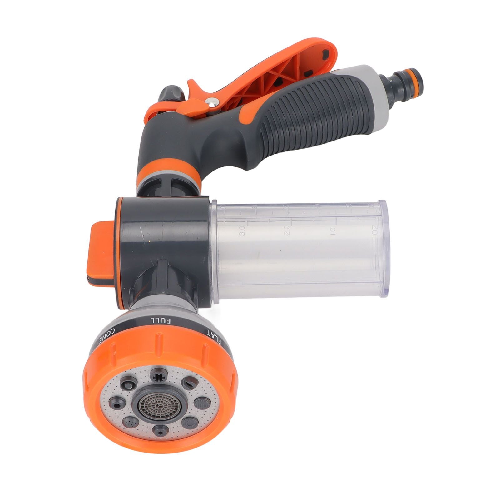Garden Hose Nozzle 8 Spray Pattern Hose Hand Sprayer for Flowers Watering Car Wash Pet Shower