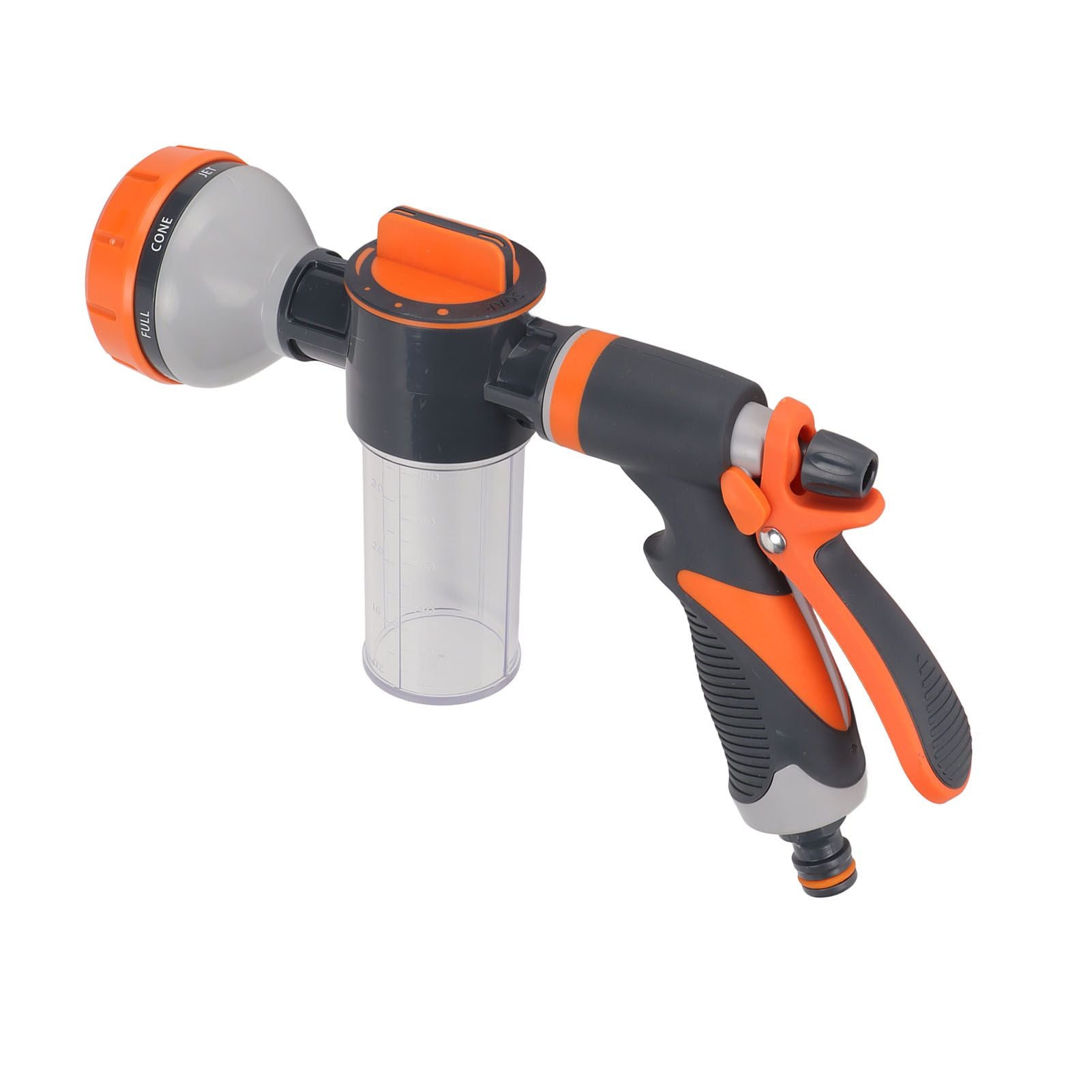 Garden Hose Nozzle 8 Spray Pattern Hose Hand Sprayer for Flowers Watering Car Wash Pet Shower