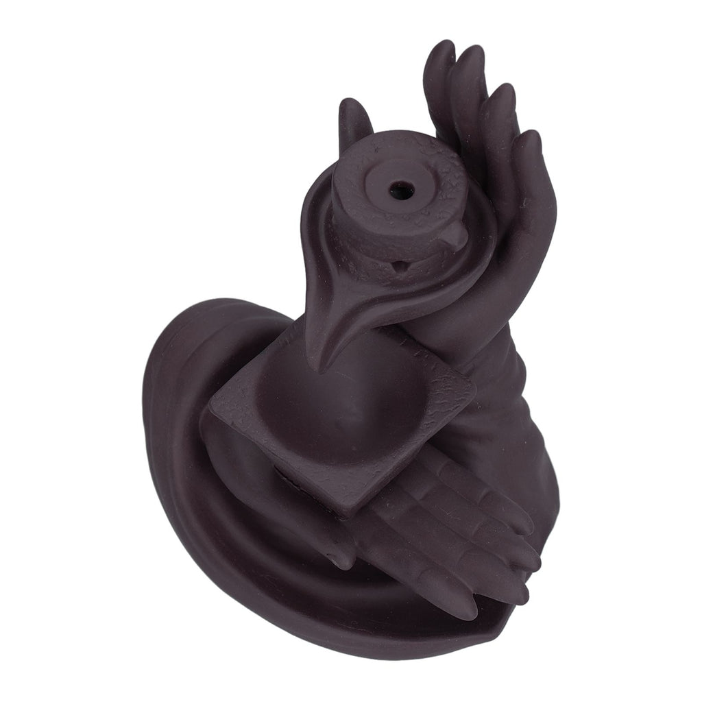 Backflow Incense Burner Smoke Waterfall Ceramic Incense Holder Aroma Burner Home Ornament for Bedroom Decoration