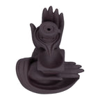 Backflow Incense Burner Smoke Waterfall Ceramic Incense Holder Aroma Burner Home Ornament for Bedroom Decoration