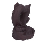 Backflow Incense Burner Smoke Waterfall Aroma Burner Ceramic Incense Holder Ornament for Home Office Decoration