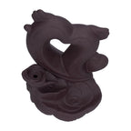 Backflow Incense Burner Smoke Waterfall Aroma Burner Ceramic Incense Holder Ornament for Home Office Decoration