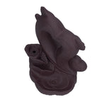 Backflow Incense Burner Smoke Waterfall Aroma Burner Ceramic Incense Holder Ornament for Home Office Decoration