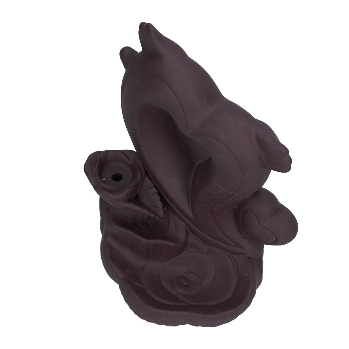 Backflow Incense Burner Smoke Waterfall Aroma Burner Ceramic Incense Holder Ornament for Home Office Decoration
