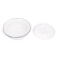 9in Soup Bowl with Lid Large Capacity 1500ml Stew Bowl Harmless White Ceramic Kitchen Bowl