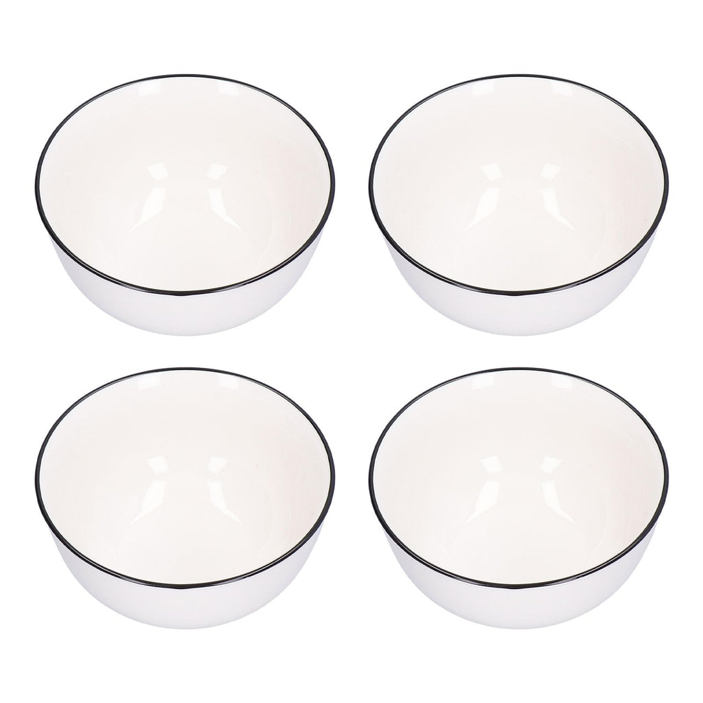 Ceramic Bowl Fine Workmanship Underglaze Colour Environmental Friendly Ceramic Serving Bowls