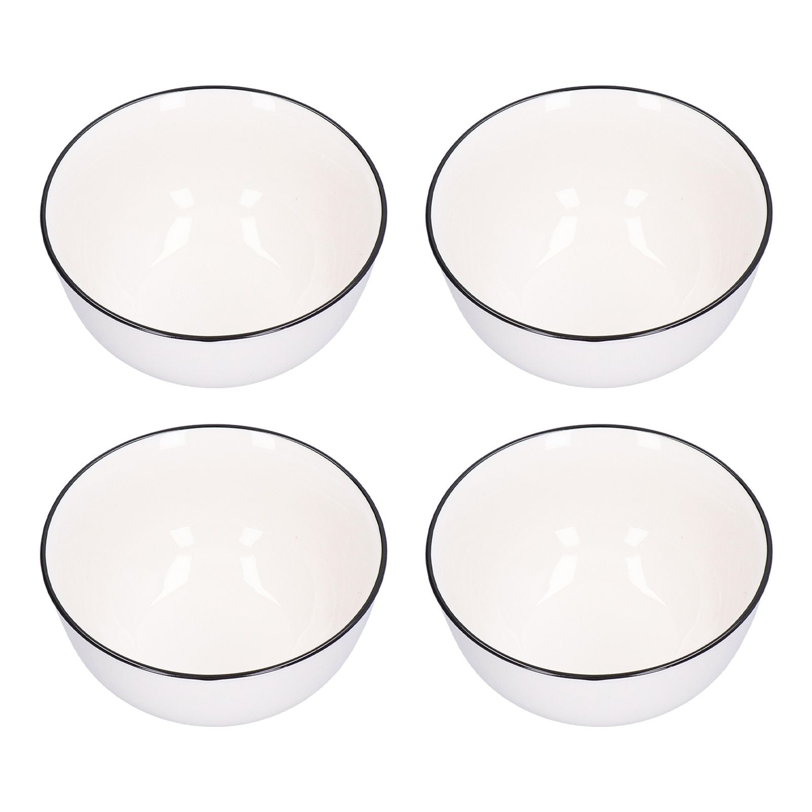 Ceramic Bowl Fine Workmanship Underglaze Colour Environmental Friendly Ceramic Serving Bowls