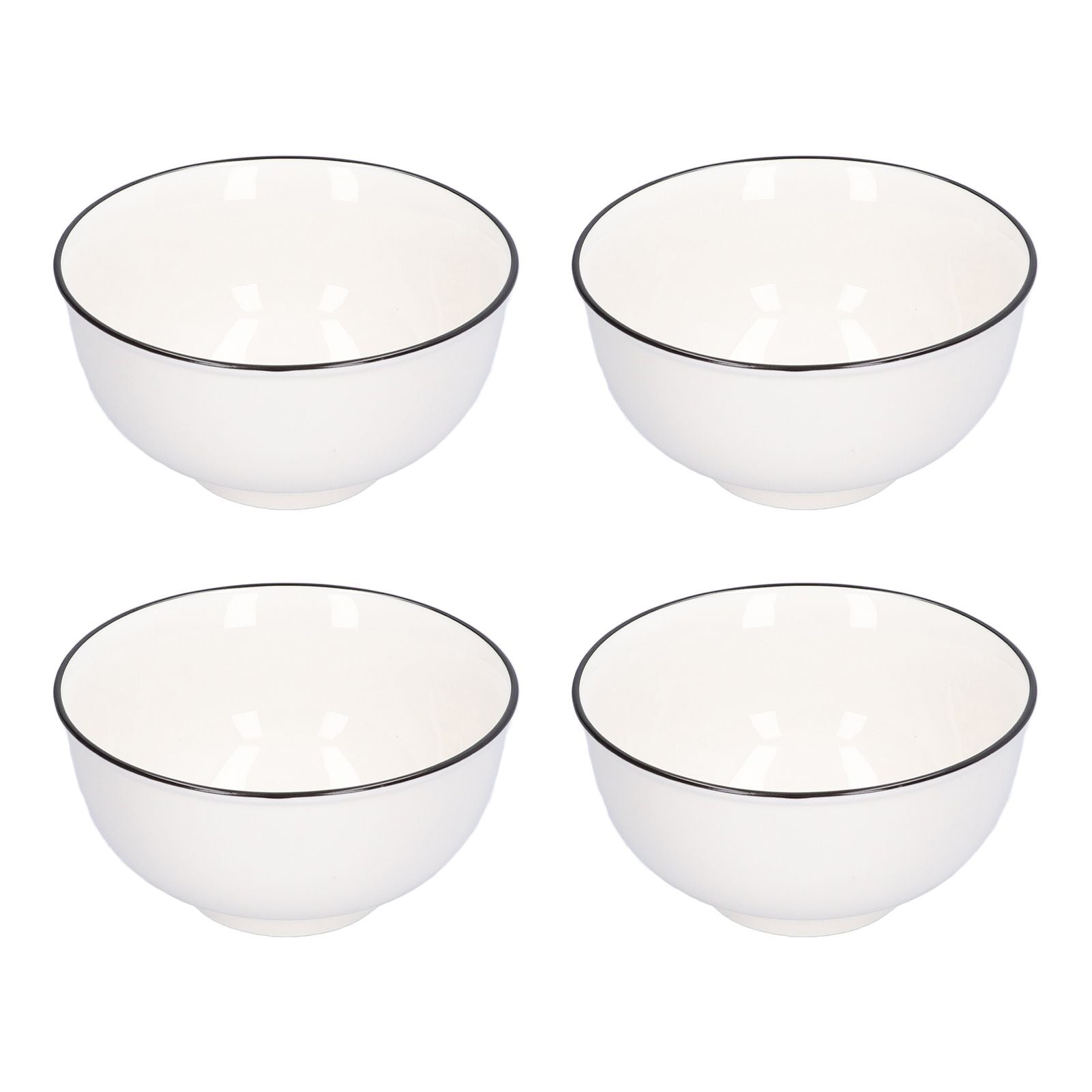 Ceramic Bowl Fine Workmanship Underglaze Colour Environmental Friendly Ceramic Serving Bowls