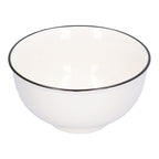Ceramic Bowl Fine Workmanship Underglaze Colour Environmental Friendly Ceramic Serving Bowls