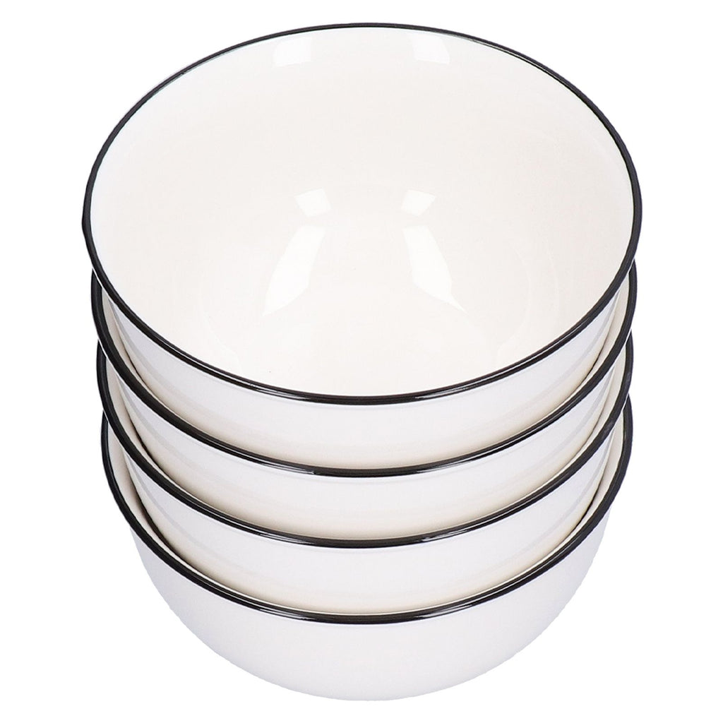 Ceramic Bowl Fine Workmanship Underglaze Colour Environmental Friendly Ceramic Serving Bowls