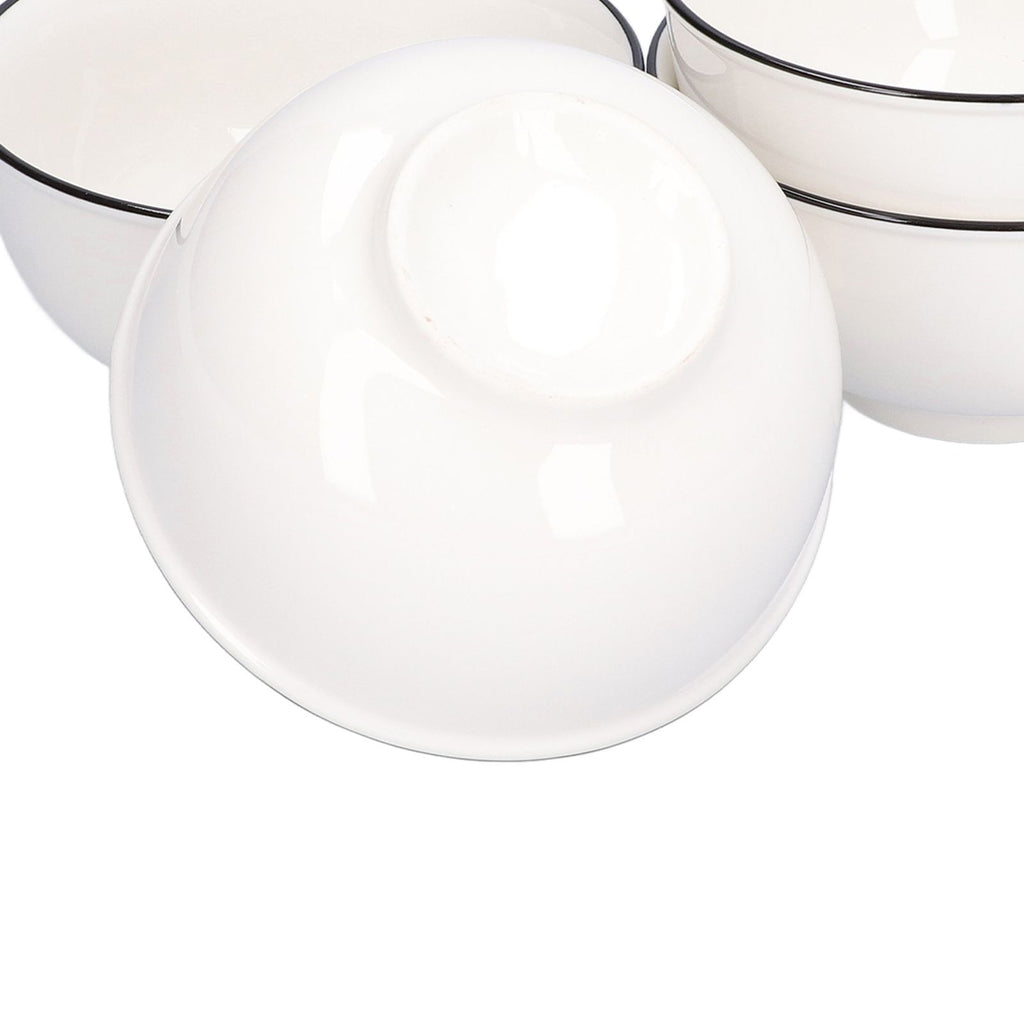 Ceramic Bowl Fine Workmanship Underglaze Colour Environmental Friendly Ceramic Serving Bowls